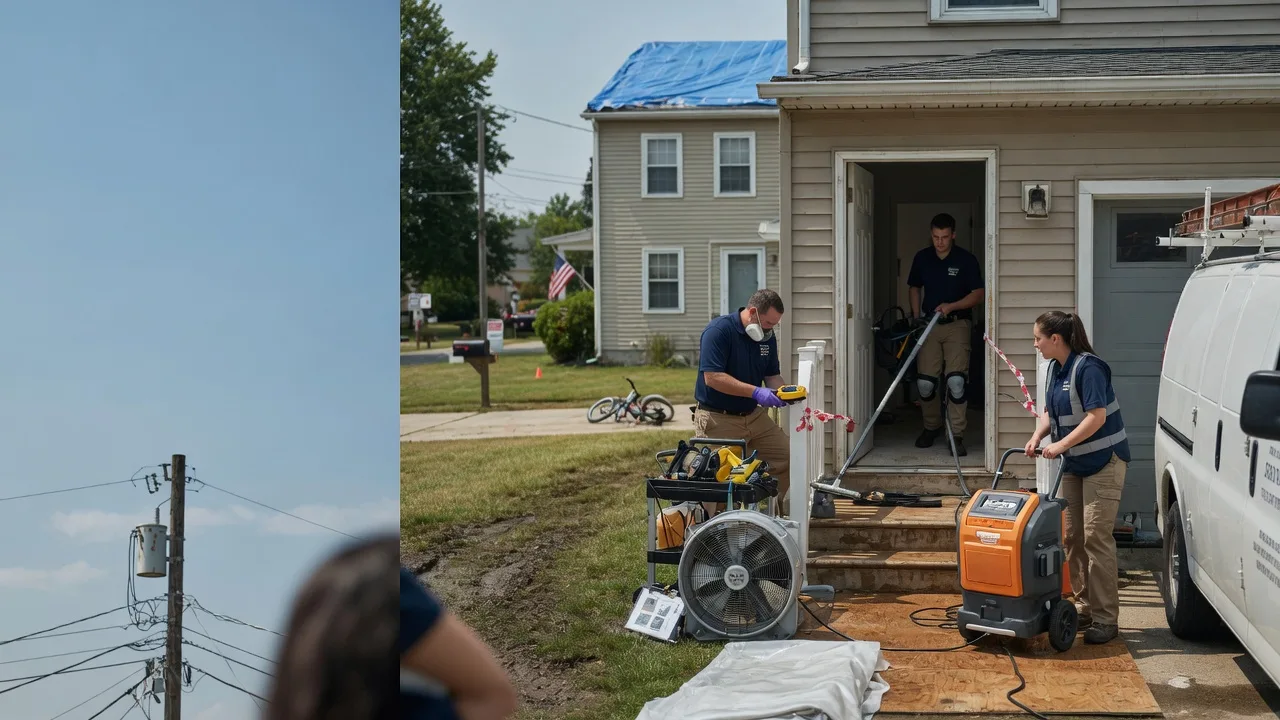 Water Damage Repair in Osterburg, PA near me